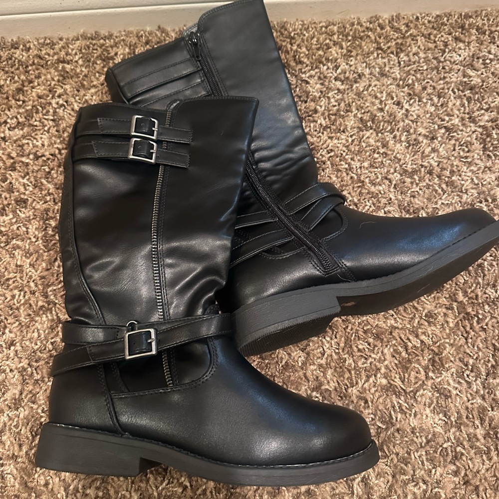 Dream Pairs Black Kids Boots